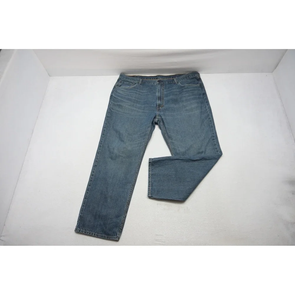 Levi's 559 Relaxed Straight Jeans Mens 46x32 Blue Denim‎ Medium Wash Excellent